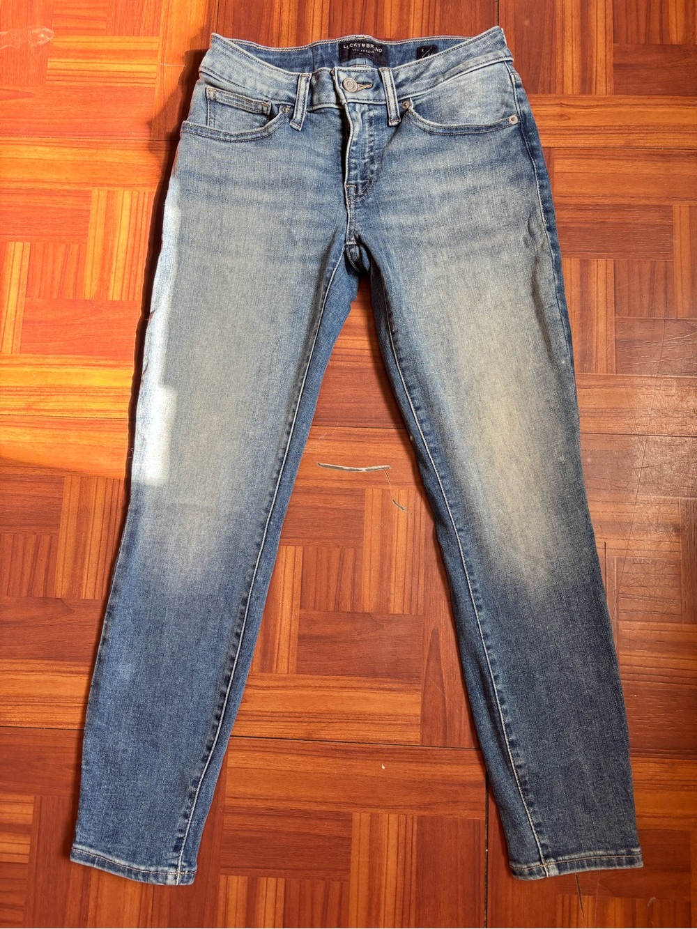 Lucky Brand Women’s Skinny Jeans in Light Blue